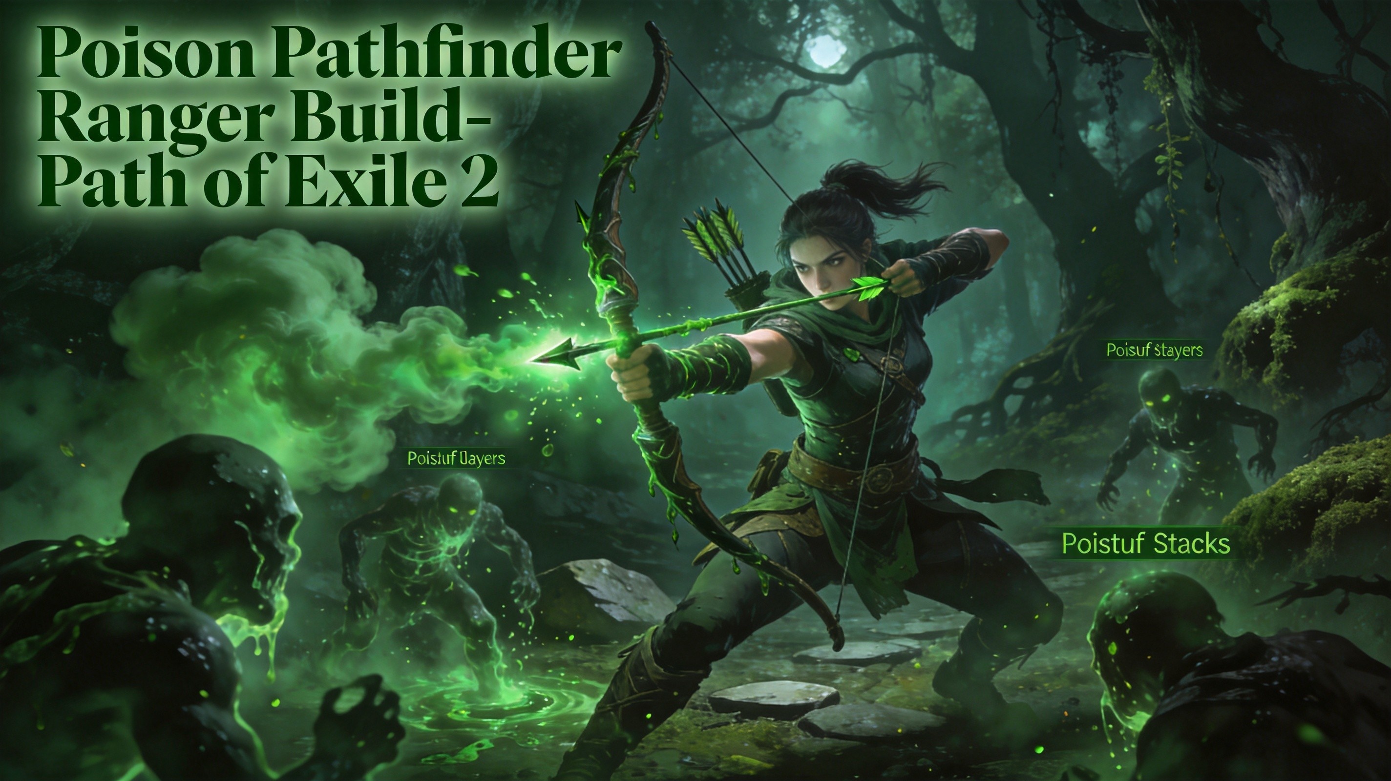 Poison Pathfinder mapping with bow