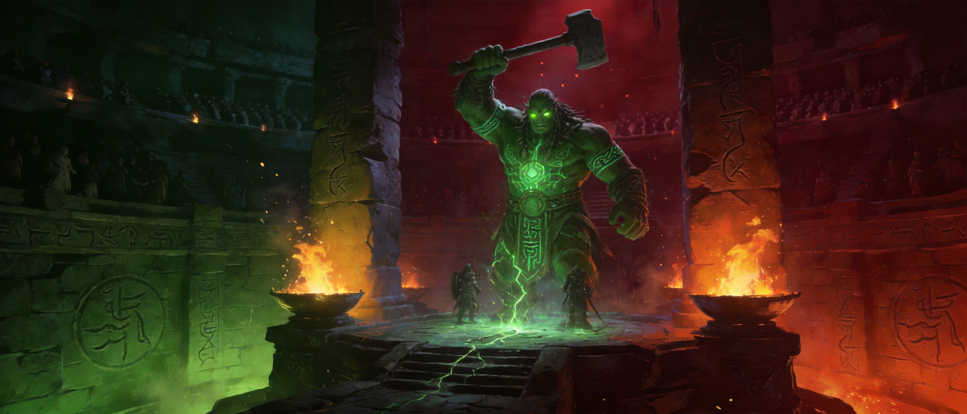 Racing preparation checklist with dark fantasy gaming setup